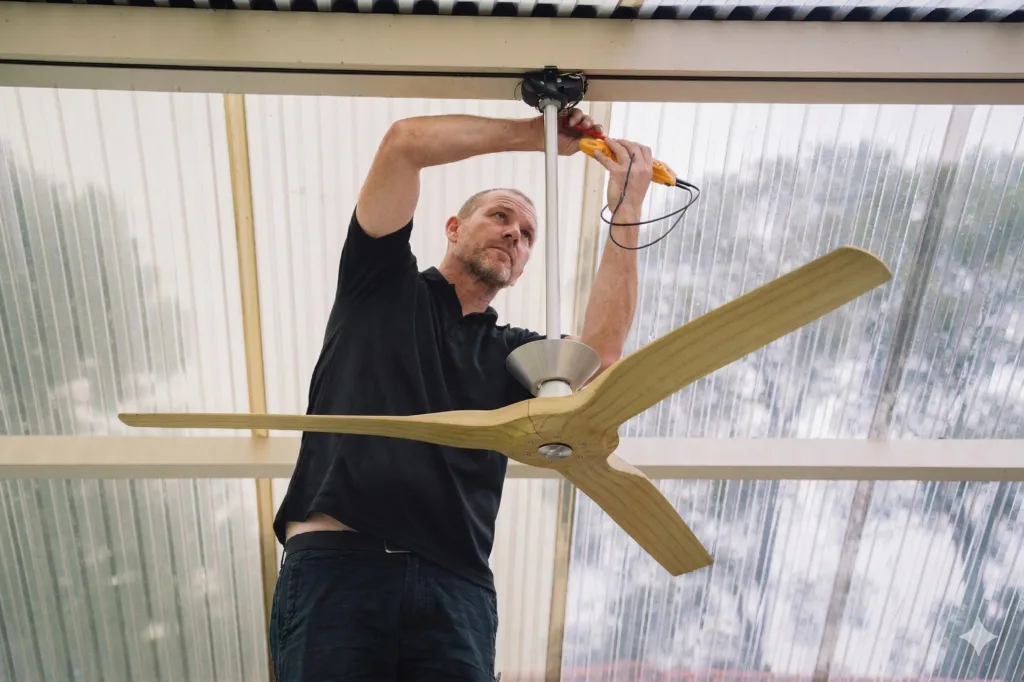 Bella Vista electrician performing a switchboard upgrade